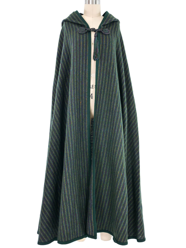 1976 Yves Saint Laurent Russian Collection Striped Cape Outerwear arcadeshops.com