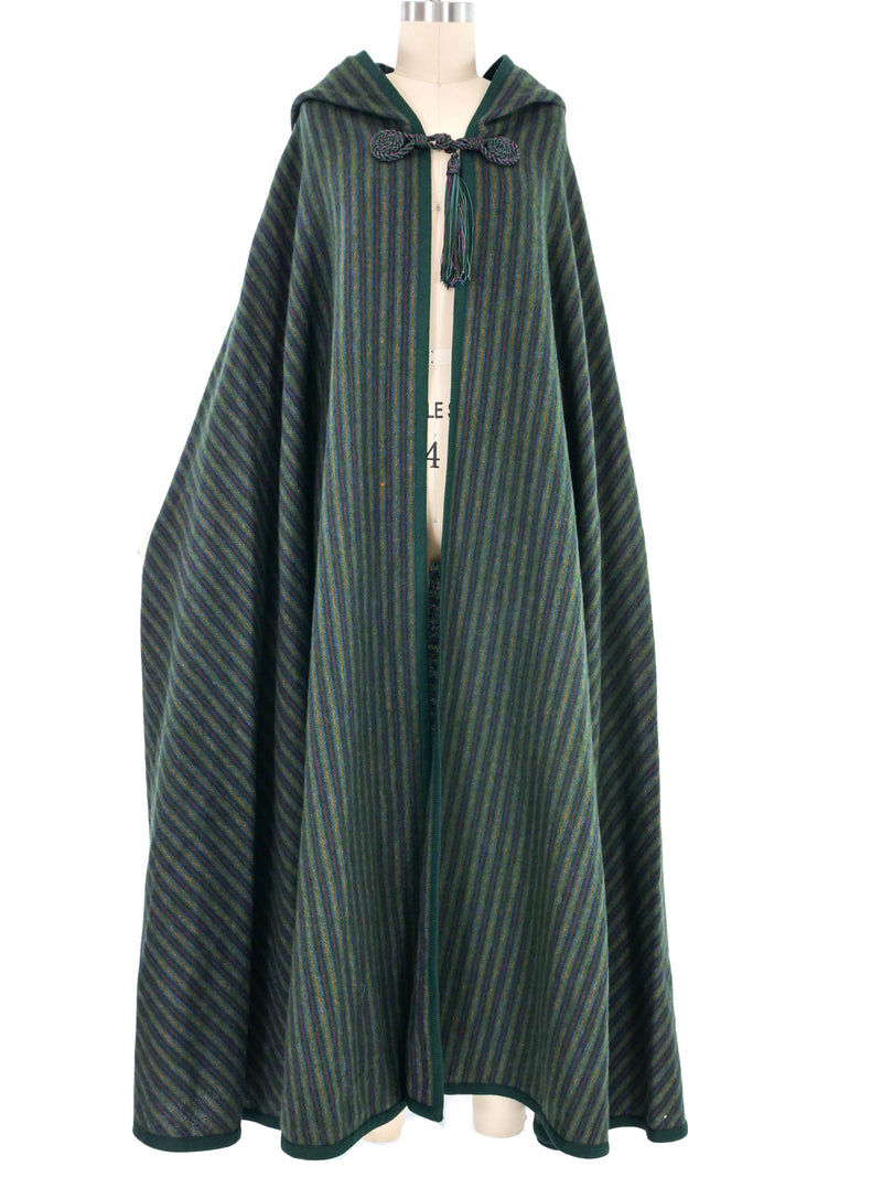 1976 Yves Saint Laurent Russian Collection Striped Cape Outerwear arcadeshops.com