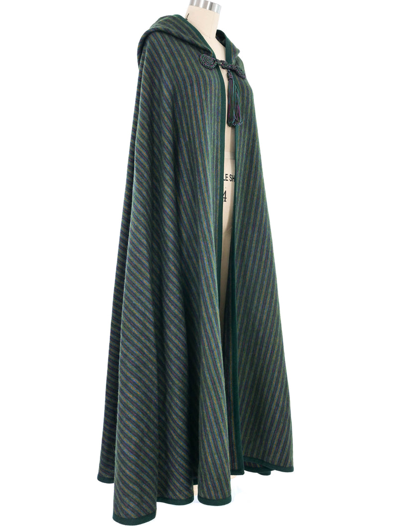 1976 Yves Saint Laurent Russian Collection Striped Cape Outerwear arcadeshops.com