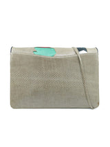 Judith Leiber Patchwork Lizard Leather Clutch Accessory arcadeshops.com