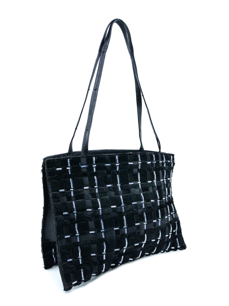 Bottega Veneta Ponyhair Intrecciato Bag Accessory arcadeshops.com