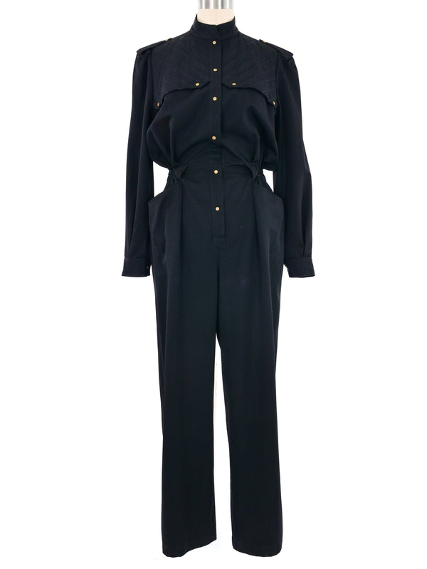 1970s Thierry Mugler Coverall Jumpsuit Jumpsuit arcadeshops.com