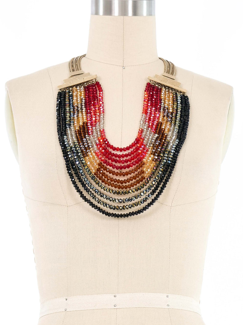 Etro Beaded Multistrand Necklace Accessory arcadeshops.com