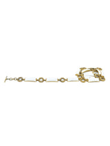 Gucci Enamel Accented Chain Belt Accessory arcadeshops.com