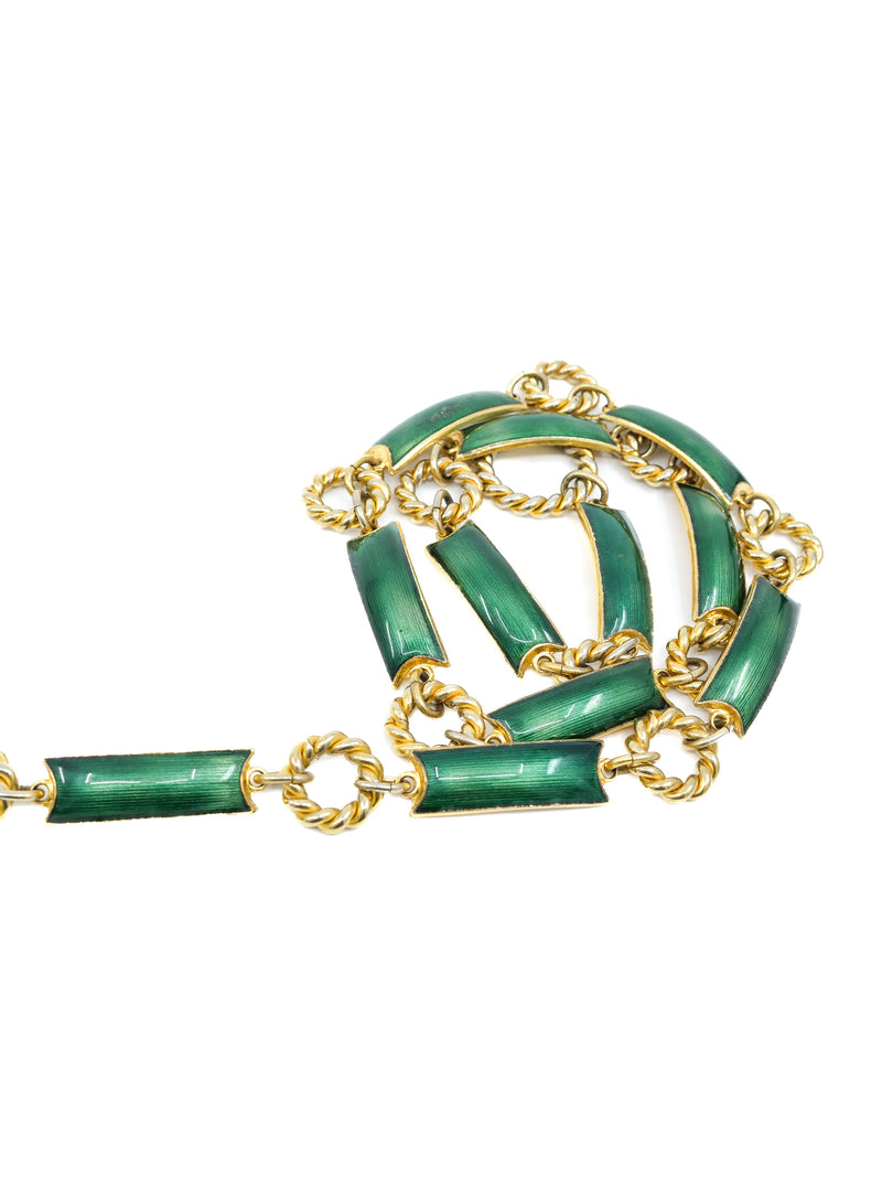 Gucci Enamel Accented Chain Belt Accessory arcadeshops.com