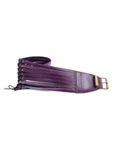 1990s Alaia Plum Corset Belt Accessory arcadeshops.com