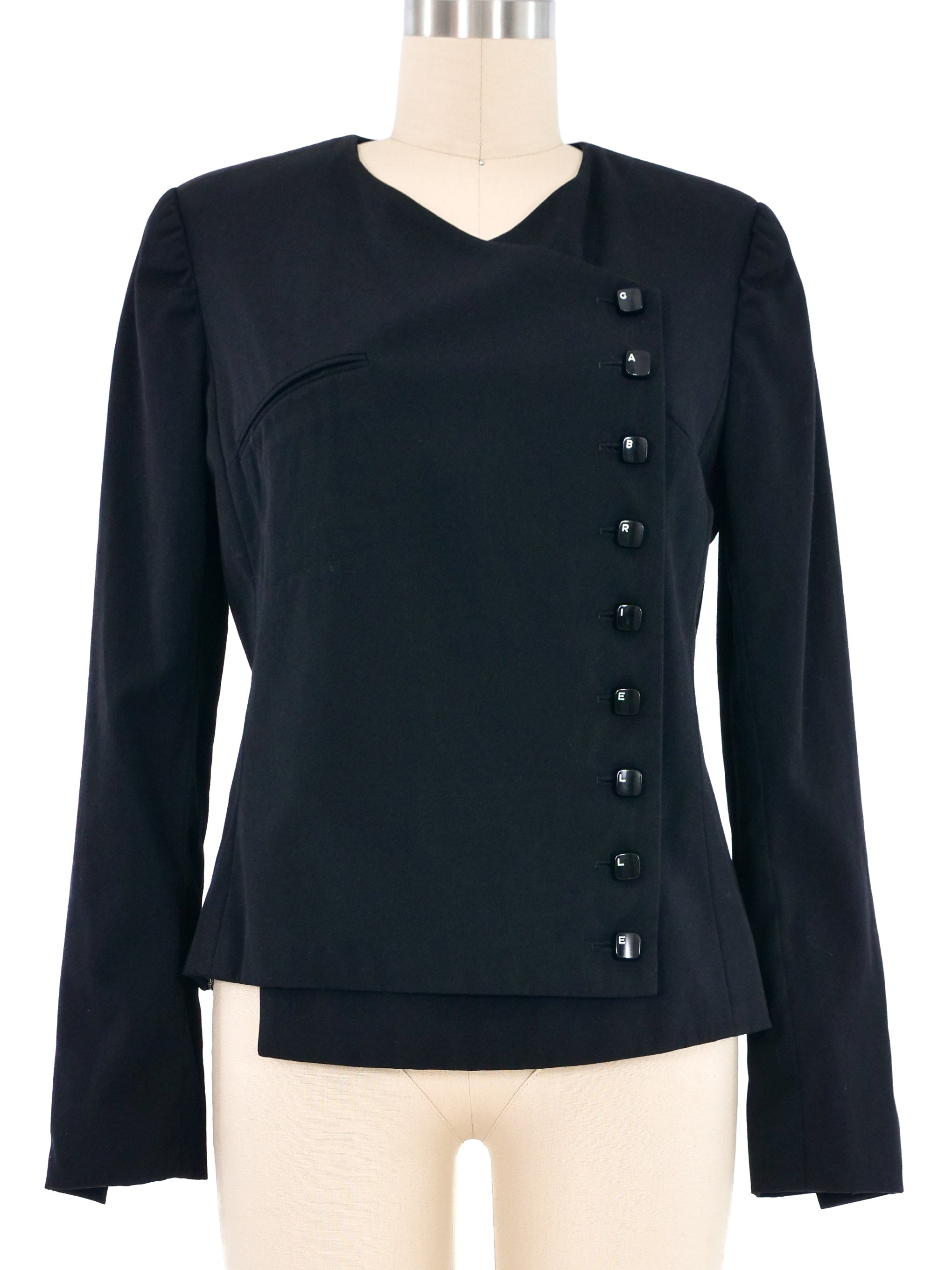 2000 Chanel Gabrielle Keyboard Button Jacket