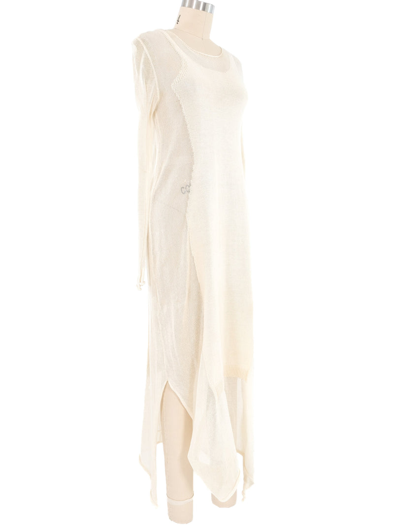 Jean Paul Gaultier Trompe L'Oeil Knit Maxi Dress Dress arcadeshops.com