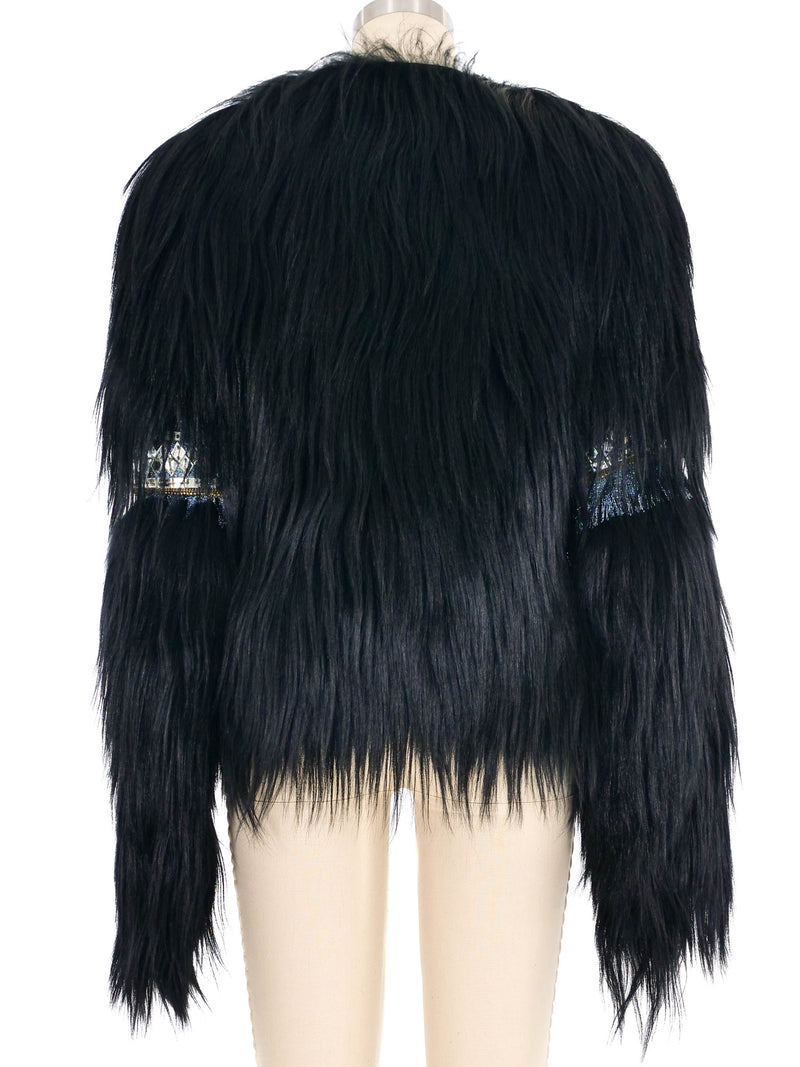 2011 Balmain Goat Fur Jacket Jacket arcadeshops.com