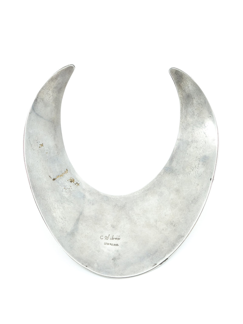 Celia Sebiri Sterling Bib Necklace Accessory arcadeshops.com