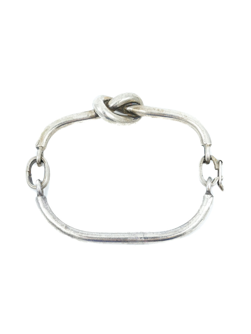 Silver Knot Bracelet Accessory arcadeshops.com