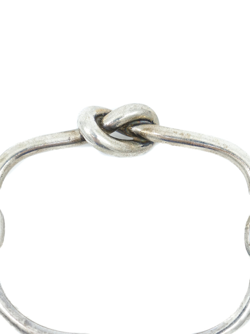 Silver Knot Bracelet Accessory arcadeshops.com