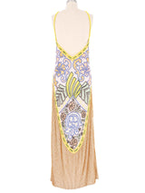 Young Sook Hahn Embellished Halter Gown Dress arcadeshops.com