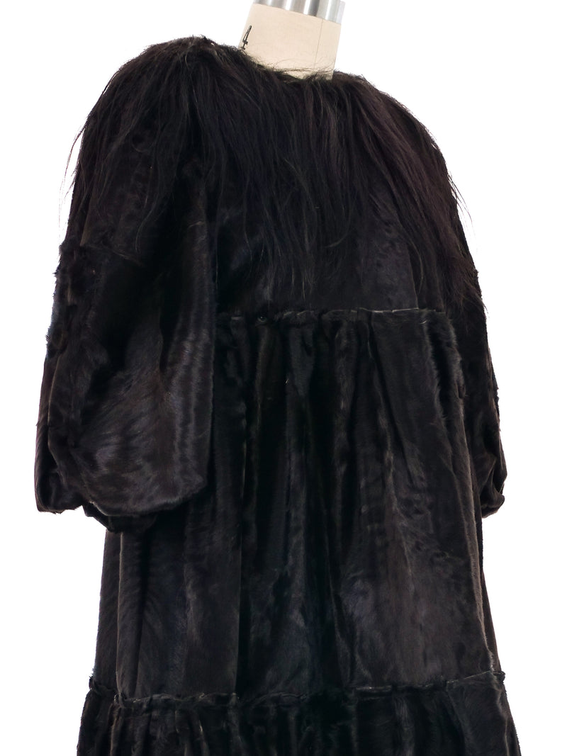 2006 Lanvin Fur Swing Coat Outerwear arcadeshops.com