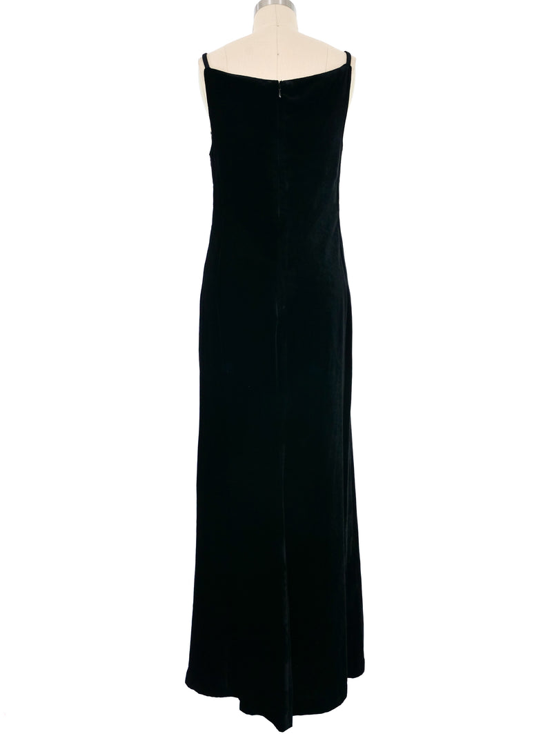 2000s Jean Paul Gaultier Velvet Dress