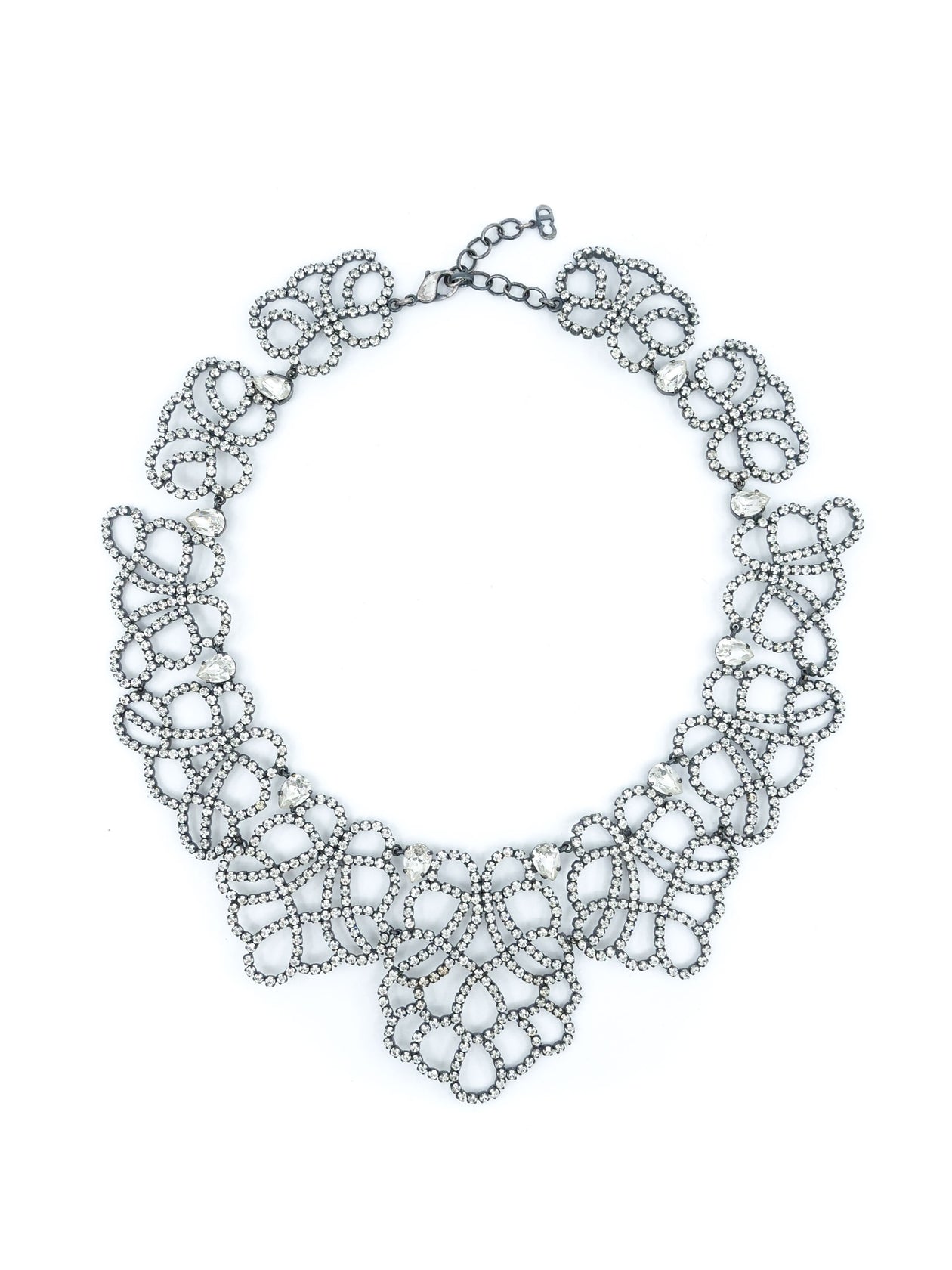 Christian Dior Crystal Collar Necklace - Main Image