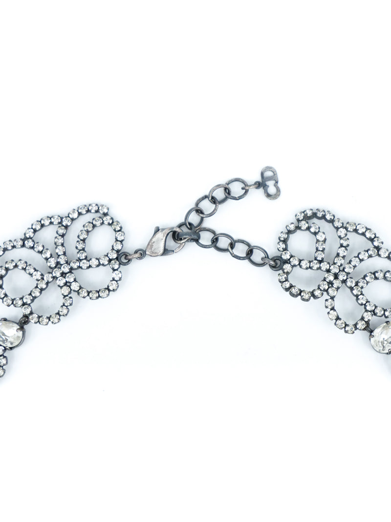 Christian Dior Crystal Collar Necklace