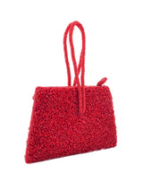 1990s Red Beaded Mini Bag