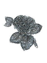 Jarin Crystal Rose Brooch Accessory arcadeshops.com