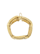 Ciner Crystal Accented Oversized Chain Bracelet Accessory arcadeshops.com