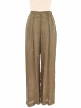 John Anthony Bronze Lurex Stripe Ensemble