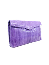 Purple Snakeskin Convertible Clutch Accessory arcadeshops.com