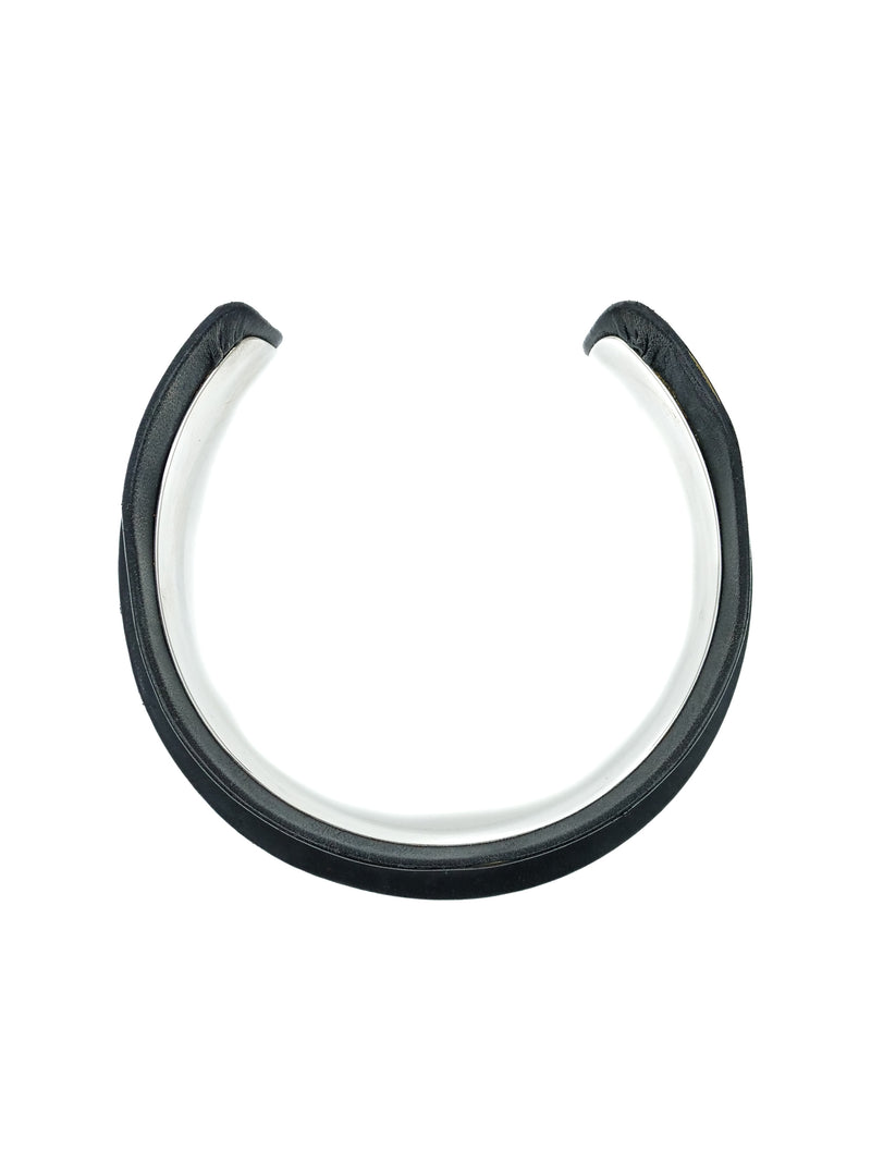 Maison Margiela Structured Leather Collar Necklace Accessory arcadeshops.com