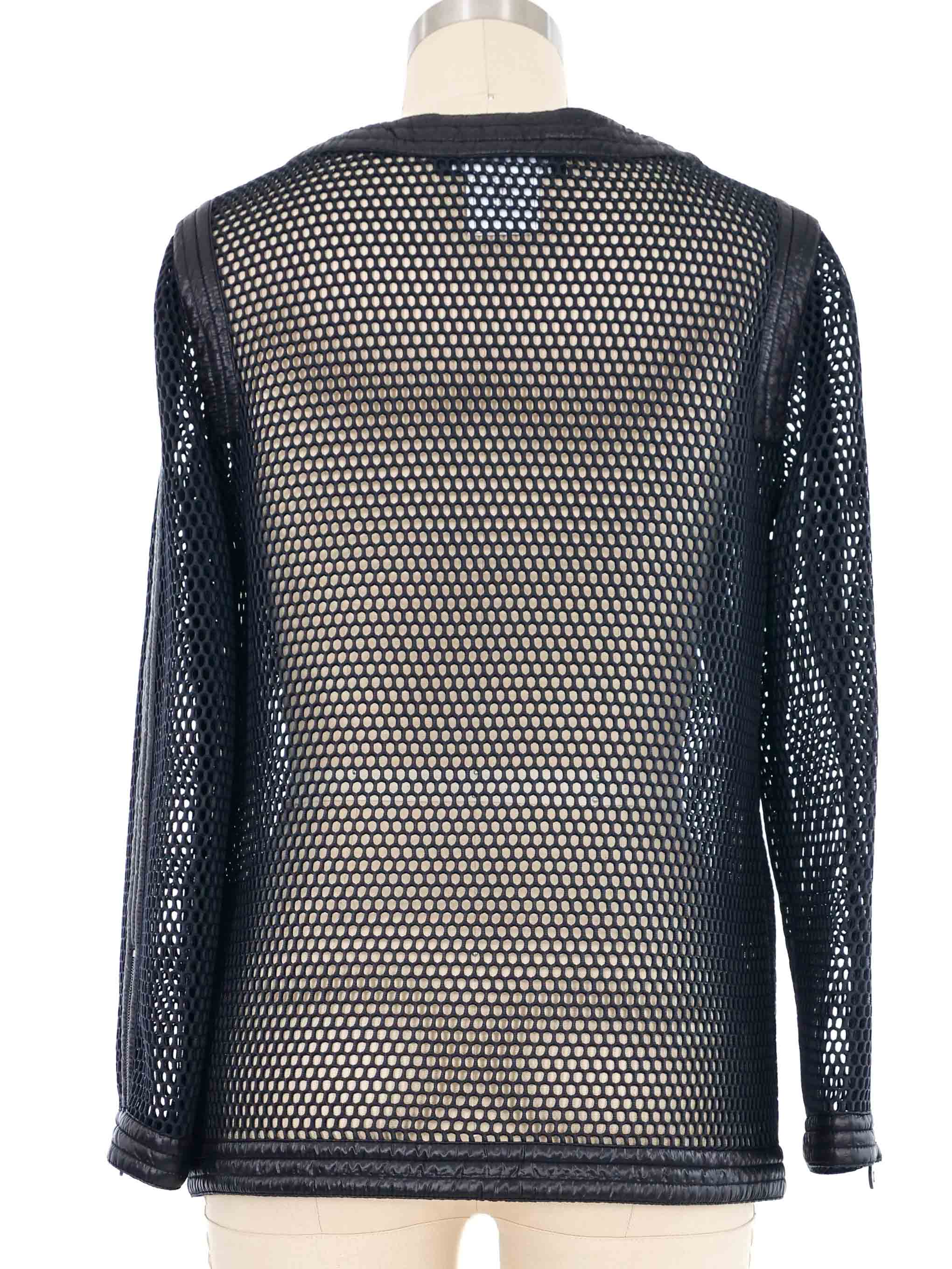 CHANEL SPORTS メッシュアウター 2014 Chanel Mesh Zip Jacket