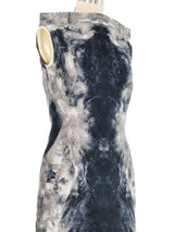 2010 Alexander McQueen Printed Silk Dress Dress arcadeshops.com