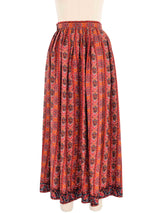 Oscar de la Renta Paisley Silk Peasant Ensemble Suit arcadeshops.com