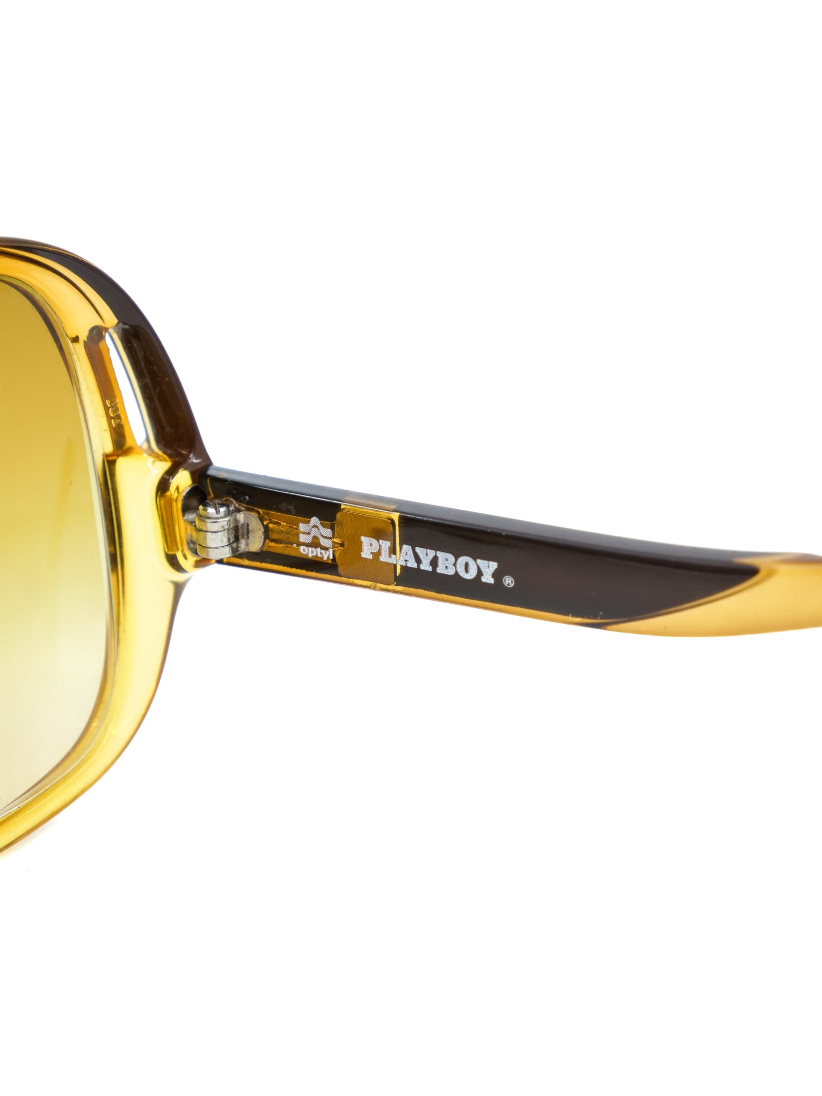 1970s Playboy Honey Oversized Optyl Sunglasses display picture 3