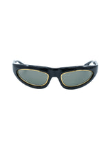 2021 Gucci Aria 1062 Narrow Wraparound Sunglasses Accessory arcadeshops.com