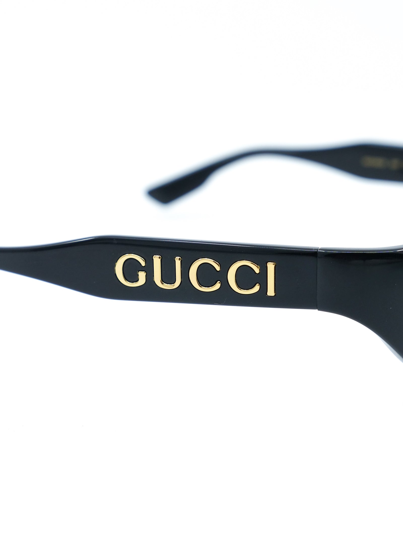 2021 Gucci Aria 1062 Narrow Wraparound Sunglasses