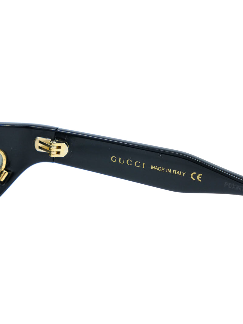 2021 Gucci Aria 1062 Narrow Wraparound Sunglasses Accessory arcadeshops.com