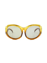 1990s Christian Dior Two Tone Oversized Sunglasses Accessory arcadeshops.com