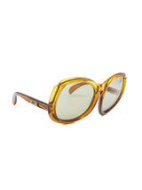 1990s Christian Dior Two Tone Oversized Sunglasses Accessory arcadeshops.com