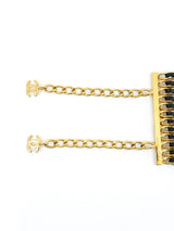 1990s Chanel Woven Multichain Bracelet Jewelry arcadeshops.com