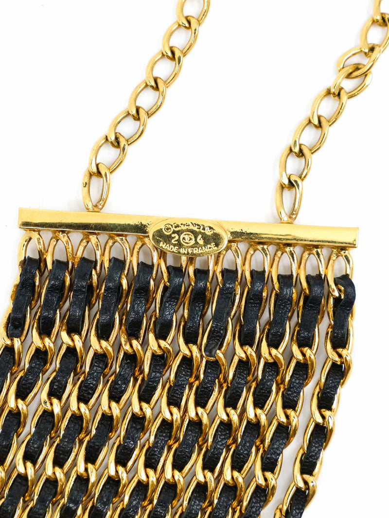 1990s Chanel Woven Multichain Bracelet Jewelry arcadeshops.com