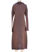 Issey Miyake Iridescent Pleated Maxi Dress Dress arcadeshops.com