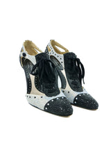 2004 Yves Saint Laurent Crystal Tuxedo Heels, 38.5 Accessory arcadeshops.com