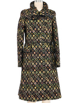 2008 Gucci Tapestry Coat Outerwear arcadeshops.com