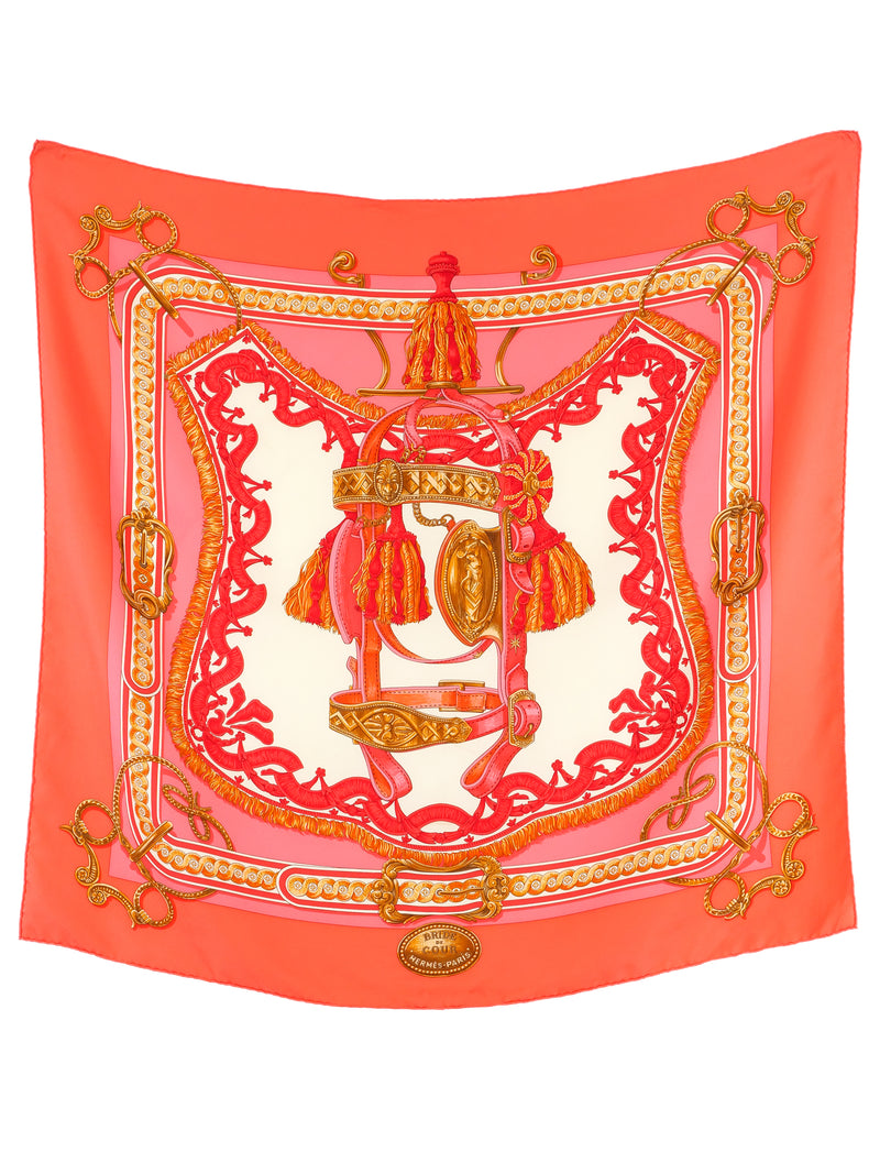 Hermes Bride de Cour Silk Scarf Accessory arcadeshops.com