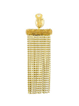 Oscar de la Renta Goldtone Fringe Earrings Jewelry arcadeshops.com