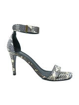 Celine Python Heeled Sandals, 41 Accessory arcadeshops.com