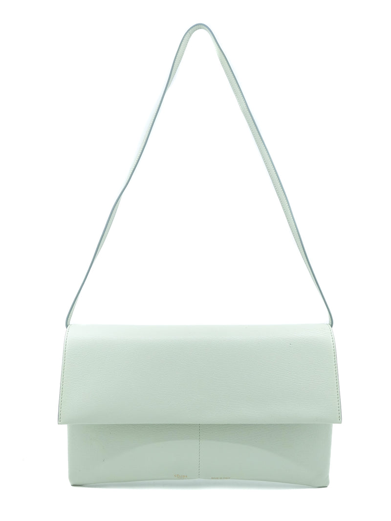 Celine Seafoam Folded Clutch Accessory arcadeshops.com