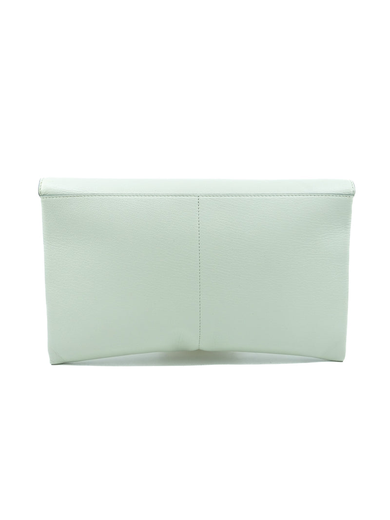 Celine Seafoam Folded Clutch Accessory arcadeshops.com