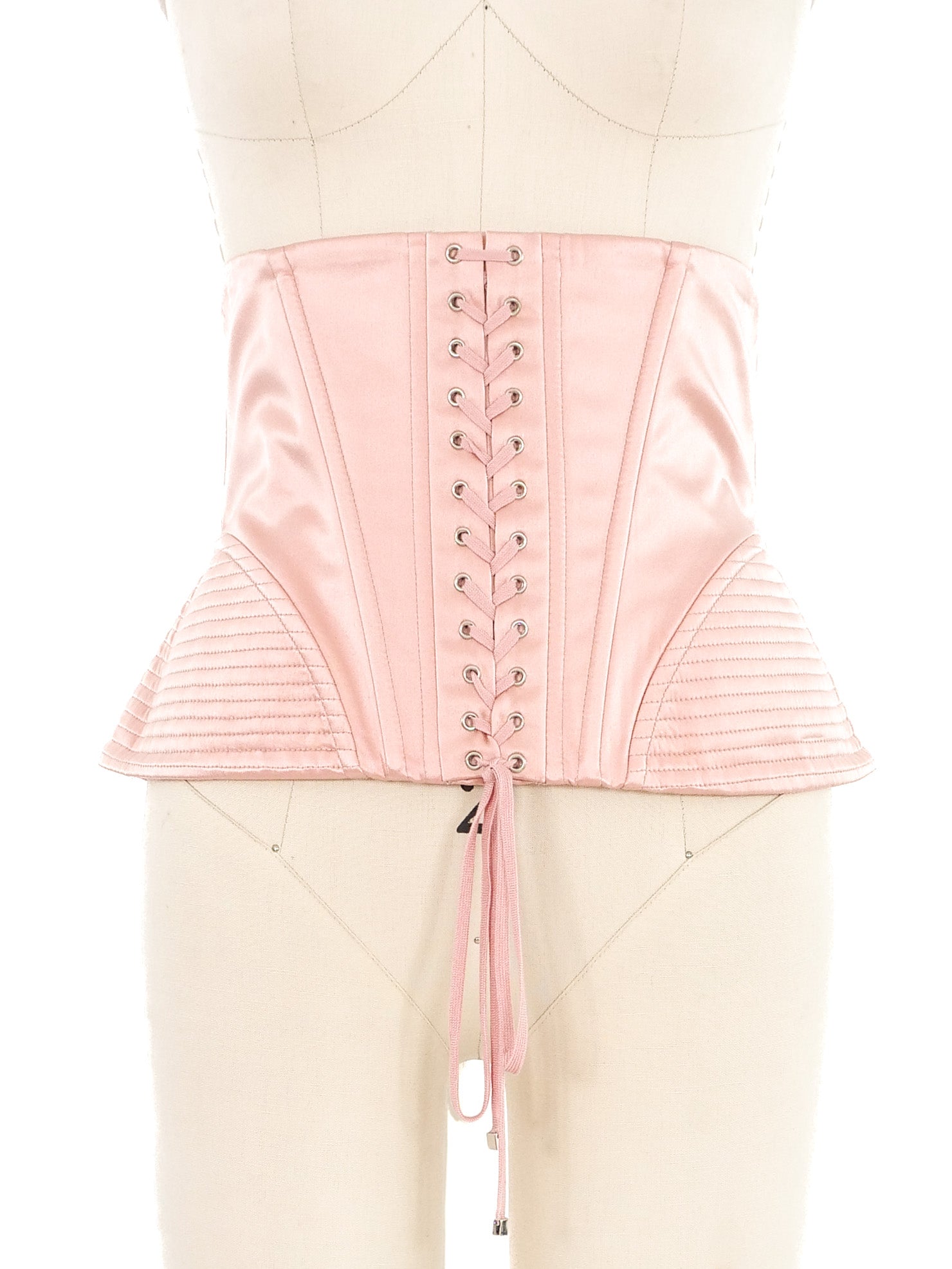 pink corset belt