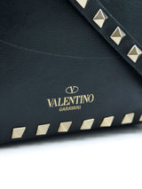 Valentino Rockstud Black Crossbody Bag Accessory arcadeshops.com