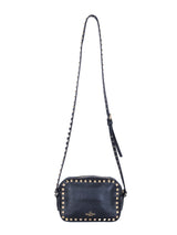 Valentino Rockstud Black Crossbody Bag Accessory arcadeshops.com