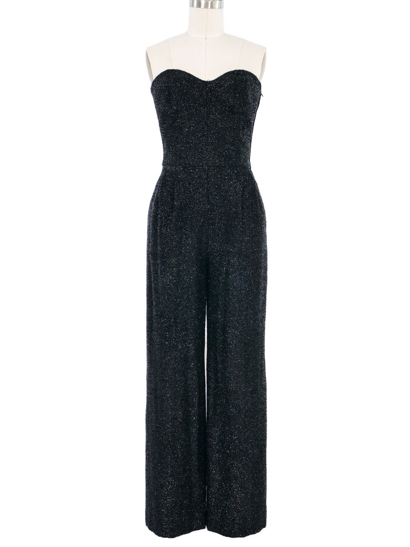 Gianfranco Ferre Tinsel Strapless Jumpsuit Dress arcadeshops.com